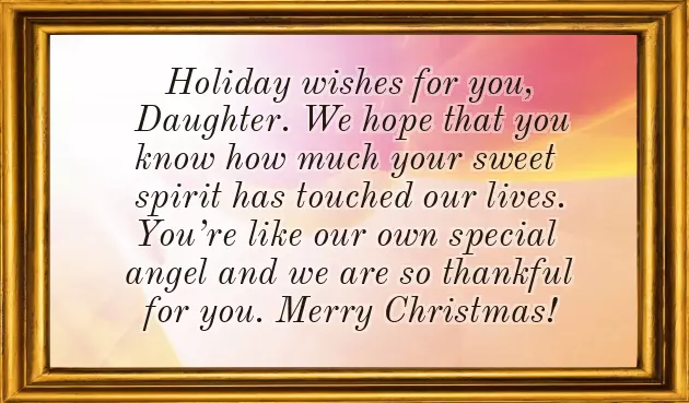 Christmas Wishes For Daughter And Family Christmas Wishes For Daughter And Family