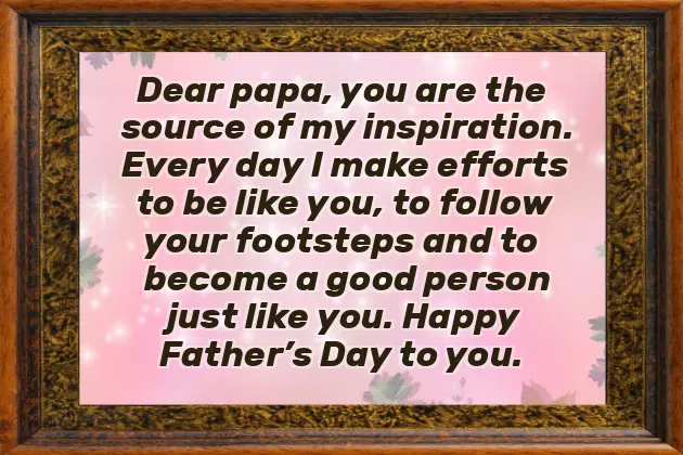 Best Fathers Day Message From Son