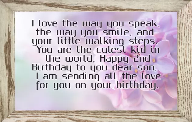 Birthday Wishes For Two Year Old Boy Birthday Wishes For Two Year Old Boy