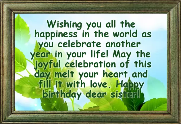 My Wife Sister Birthday Wishes