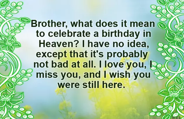 Happy Birthday To My Brother In Law In Heaven Happy Birthday To My Brother In Law In Heaven