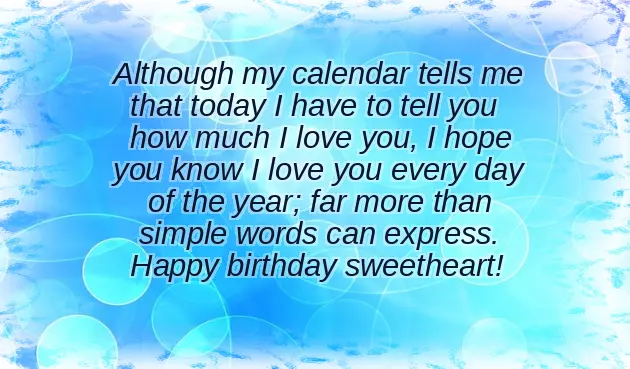 Happy Birthday My Wife Love