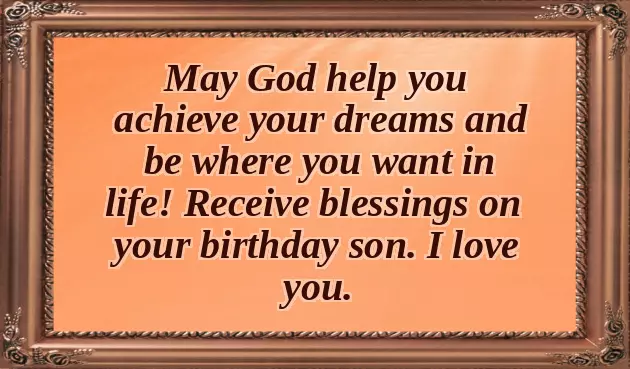 Bible Birthday Wishes For Son