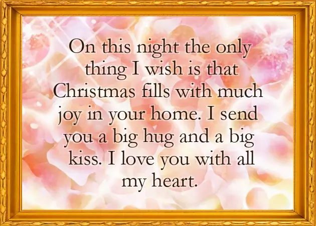 Christmas Message To Your Lover Christmas Message To Your Lover