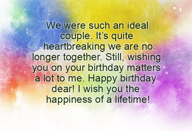 Happy Birthday To Your Ex