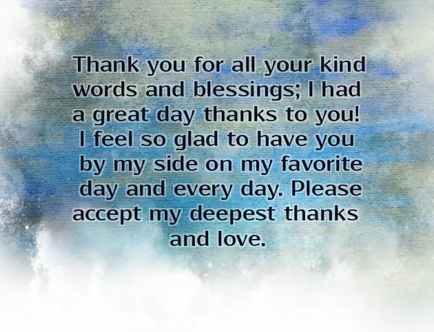 Thanks To All For Your Warm Wishes Thanks To All For Your Warm Wishes