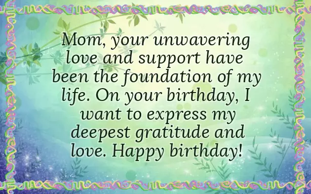 Happy Birthday Day Mom