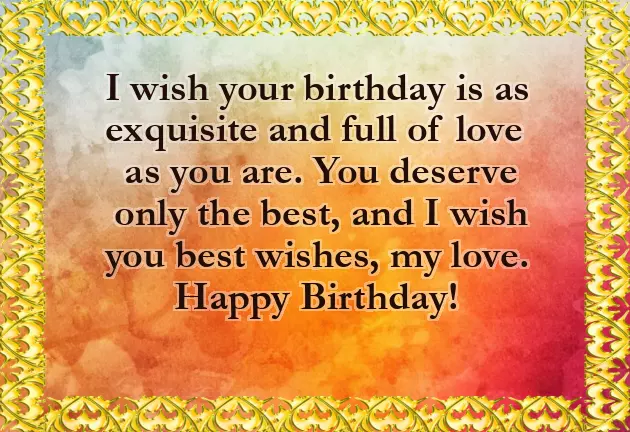 Wishes For Her Birthday