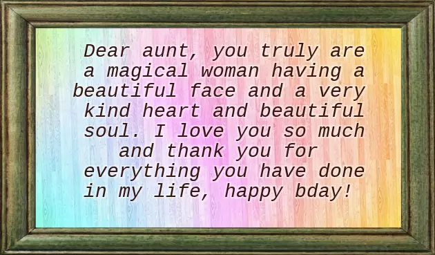 Happy Birthday My Favorite Aunt Happy Birthday My Favorite Aunt