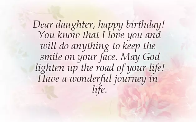 Birthday Wishes For Daughter From Mother
