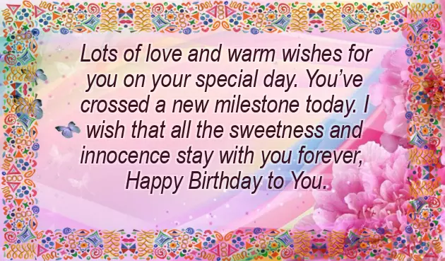 Happy First Birthday Wishes