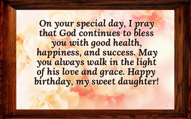 Happy Birthday To Your Beautiful Daughter