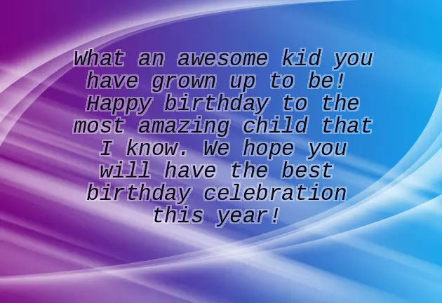 Birthday Quotes For Kids