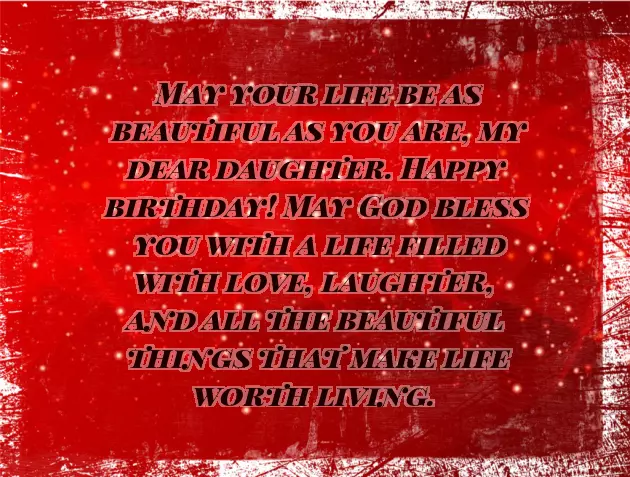 Happy Birthday Quotes On Daughter