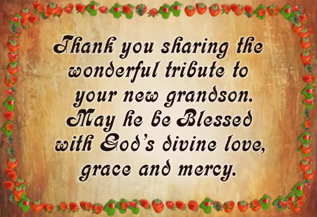 Congratulations On New Grandson Congratulations On New Grandson