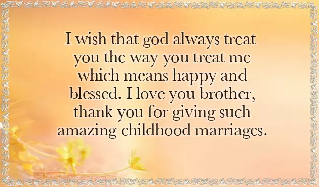 Best Lines For Brother Birthday