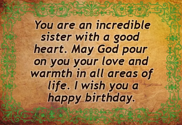 Little Sister Happy Birthday Wishes