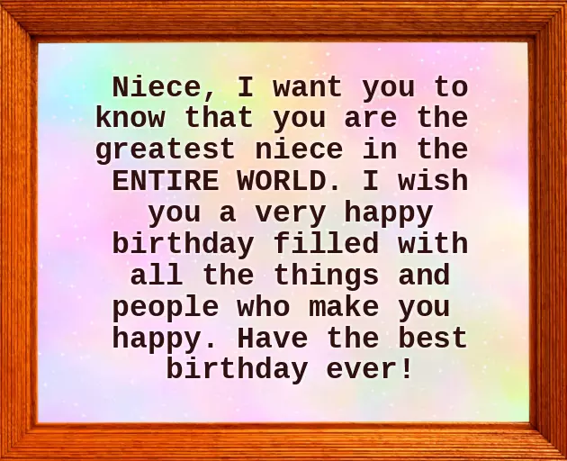 Happy Birthday To My Precious Niece Happy Birthday To My Precious Niece