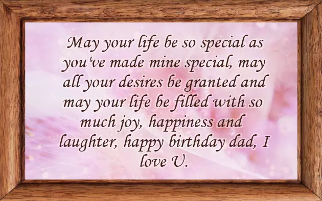 Father Birthday Quotes For Daughter