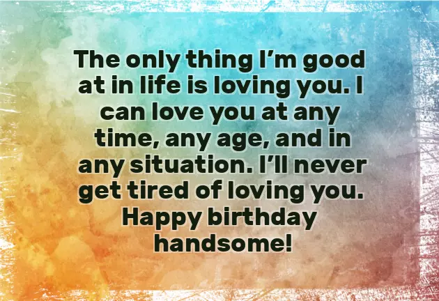 Birthday Wishes For Loving Husband