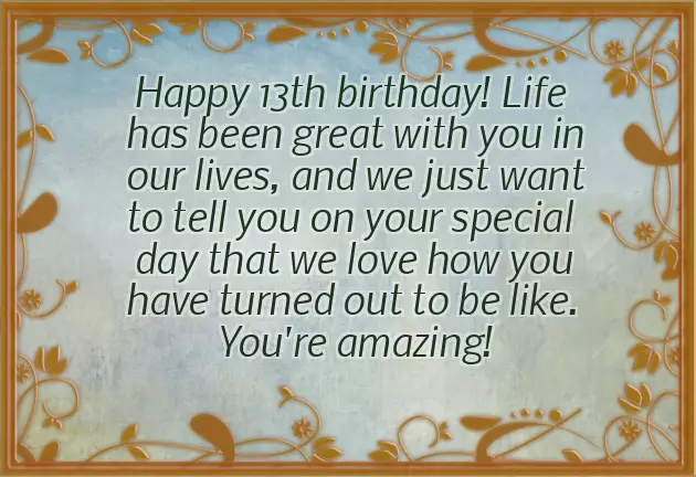 Happy 13Th Birthday Daughter Quotes From A Mother