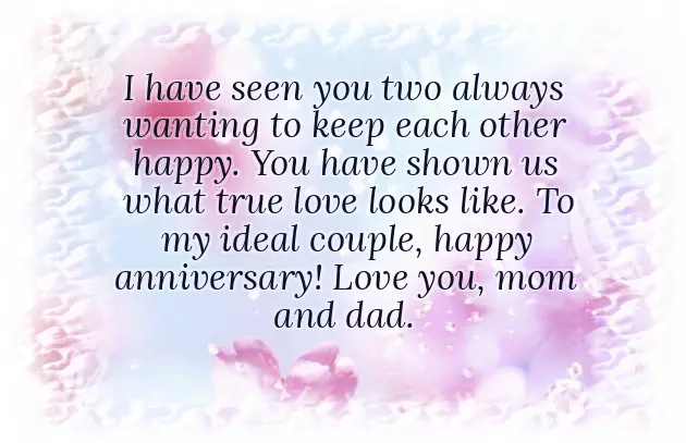 Message To Parents Anniversary Message To Parents Anniversary