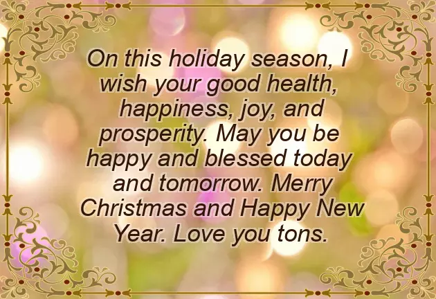 Christmas Greetings For Family And Friends