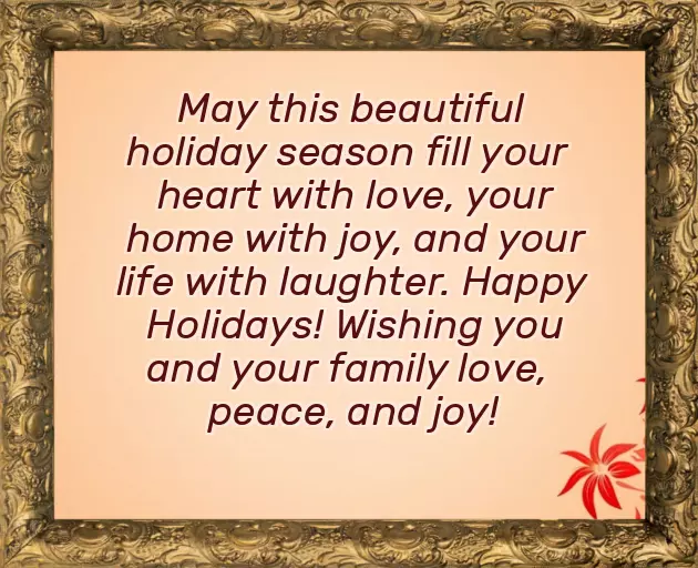 Merry Christmas And Happy New Year Letter