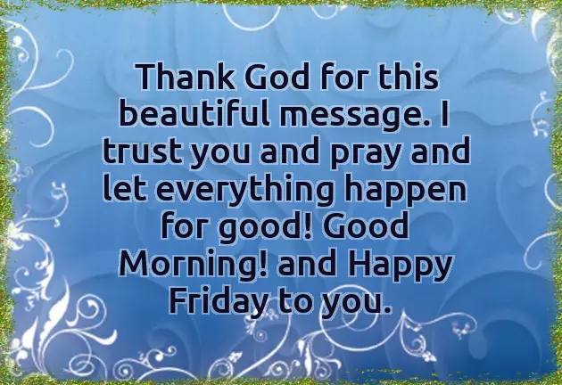 Morning Friday Wishes