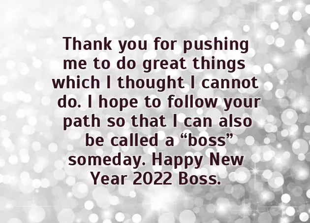 New Year Wishes For Senior Officers