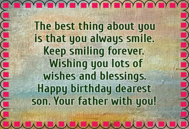 Happy Birthday My Lovely Son Happy Birthday My Lovely Son