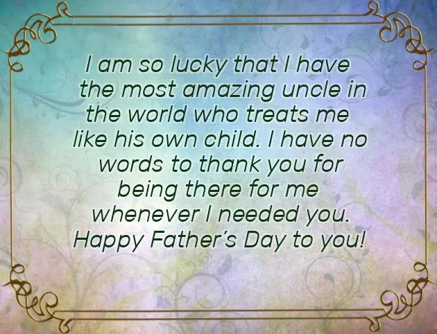 Happy Fathers Day Wishes To My Nephew