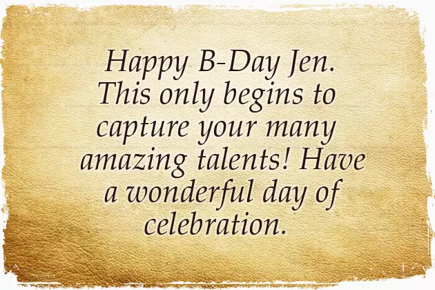 Happy Birthday Jen Jen Happy Birthday Jen Jen