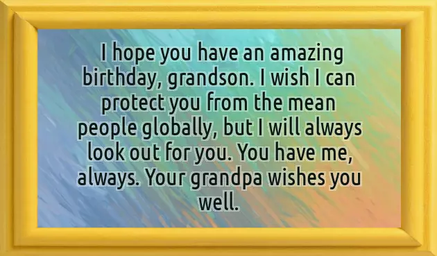 Happy Birthday Greetings For Grandson Happy Birthday Greetings For Grandson