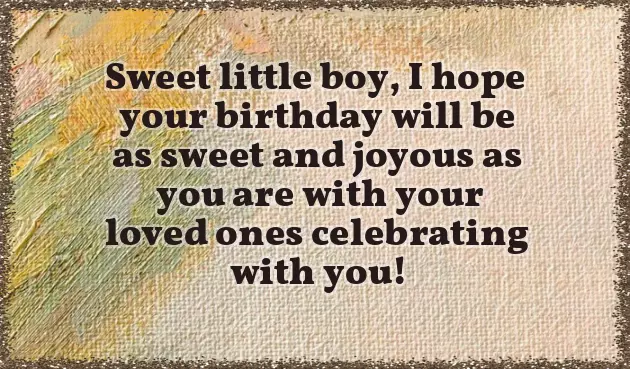 Happy Birthday For Child Boy Happy Birthday For Child Boy