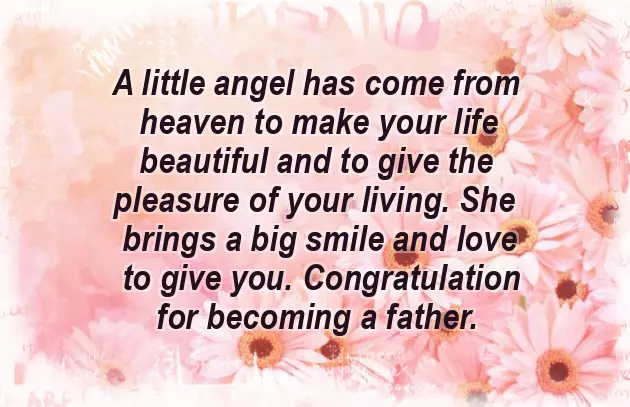 Congratulations For Becoming Father