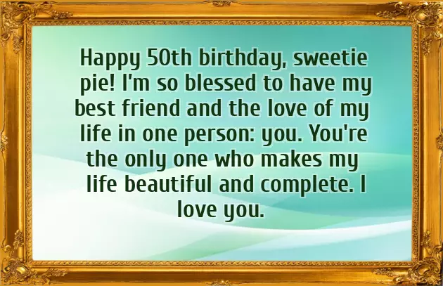 Birthday Wishes For Brother 50Th