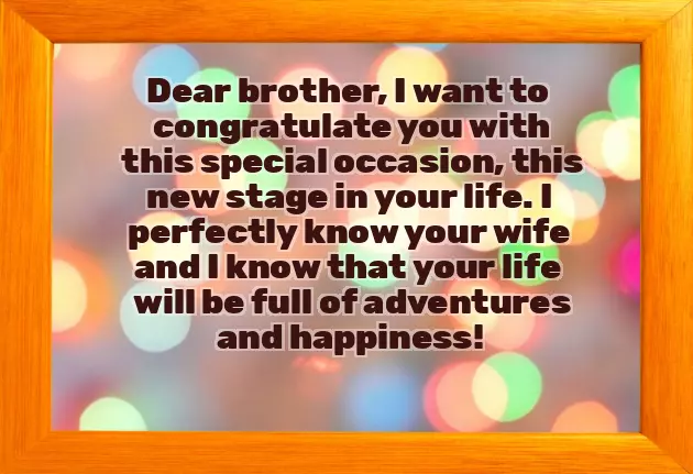 Congratulations To My