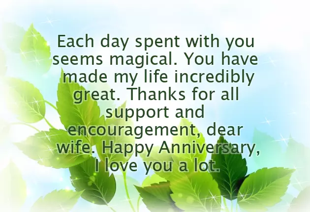 Best Marriage Anniversary Wishes To Wife