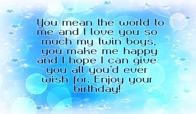 Happy Birthday To A Great Son