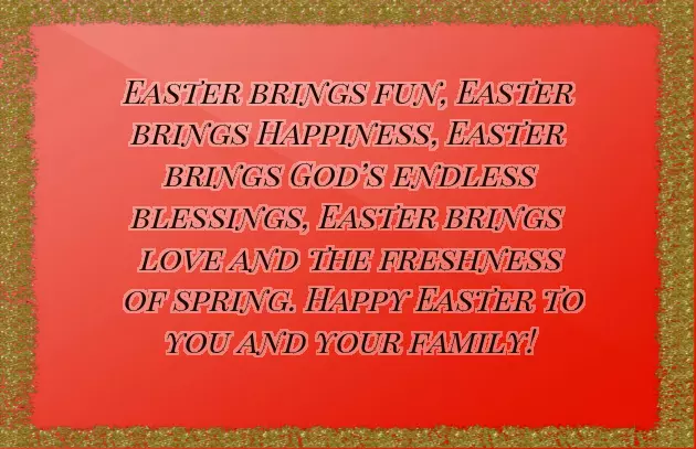 Easter Morning Greetings