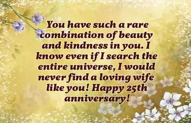 25Th Anniversary Wishes Quotes