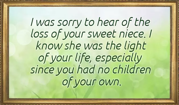Condolence Message To My Niece Condolence Message To My Niece