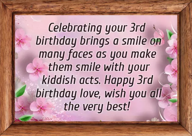 1 Year Birthday Wishes For Baby Girl