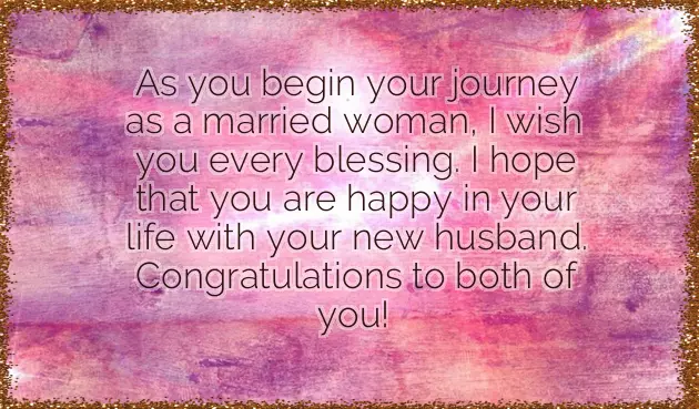 Congratulations For Your Sister Wedding