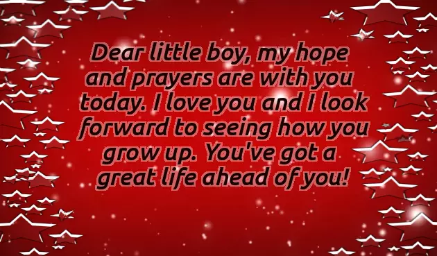Birthday Wish For Little Baby Boy