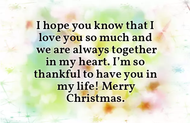 Sample Christmas Wishes