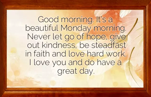 Good Morning Wishes Of Monday