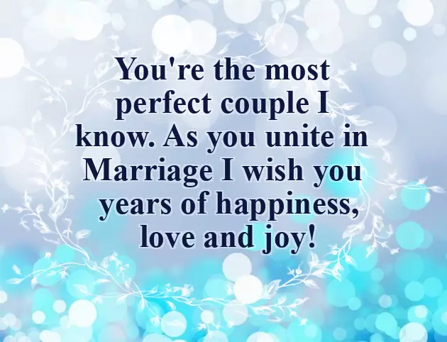 Wishes For The Newly Wedded Couple