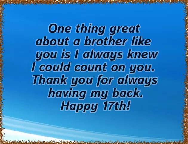 Birthday Wishes For 17 Year Old Nephew